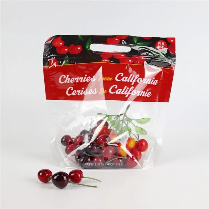 Customizable Transparent Fruit Self-sealing Bags